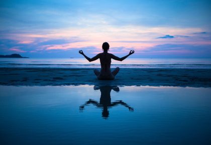 Práctica de yoga