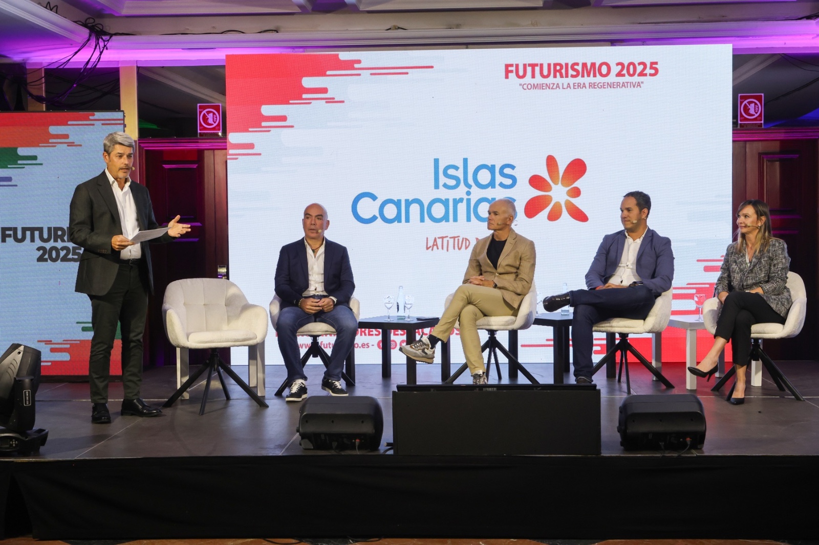 Panel con Kike Sarasola como protagonista